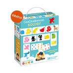 Set Bebilon Advance Pronutra 4 Junior, lait maternisé nutritif, après 2 ans, 3 x 1000 g + CzuCzu, cartes de dominos couleurs libres Set Bebilon Advance Pronutra 4 Junior, lait maternisé nutritif, après 2 ans, 3 x 1000 g + CzuCzu, cartes de dominos couleurs libres