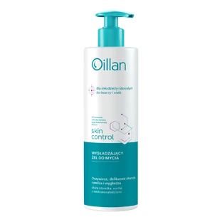 Oillan Skin Control, gladmakende reinigingsgel, 400 ml
