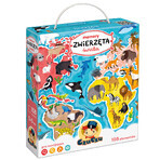 CzuCzu Memory Animals of the World, game for children, from 3 years old, 108 elements CzuCzu Memory Animals of the World, game for children, from 3 years old, 108 elements