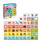 CzuCzu Memory Animals of the World, game for children, from 3 years old, 108 elements CzuCzu Memory Animals of the World, game for children, from 3 years old, 108 elements