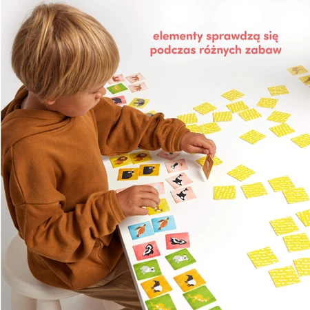 CzuCzu Memory Animals of the World, game for children, from 3 years old, 108 elements