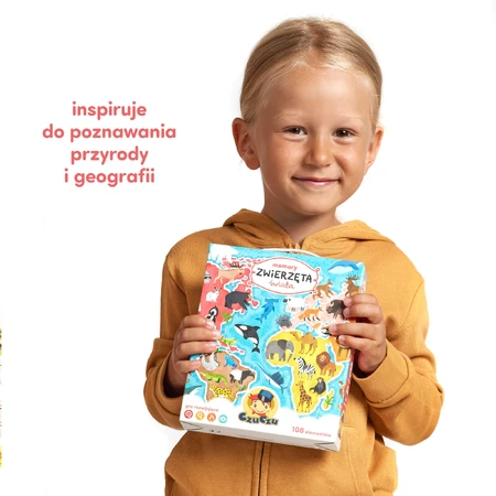 CzuCzu Memory Animals of the World, game for children, from 3 years old, 108 elements