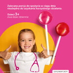 JustVit Lecca-lecca per l'immunità, senza zuccheri aggiunti, da 3 anni, gusto fragola-aronia, 40 pezzi CONFEZIONE DIFETTOSA JustVit Lecca-lecca per l'immunità, senza zuccheri aggiunti, da 3 anni, gusto fragola-aronia, 40 pezzi CONFEZIONE DIFETTOSA