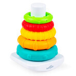 Dumel Tuli Fun, jouet, Pyramide, cerceaux colorés, à partir de 6 mois, 1 pièce