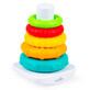 Dumel Tuli Fun, juguete, Pir&#225;mide, aros de colores, a partir de 6 meses, 1 pieza