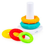 Dumel Tuli Fun, jouet, Pyramide, cerceaux colorés, à partir de 6 mois, 1 pièce Dumel Tuli Fun, jouet, Pyramide, cerceaux colorés, à partir de 6 mois, 1 pièce