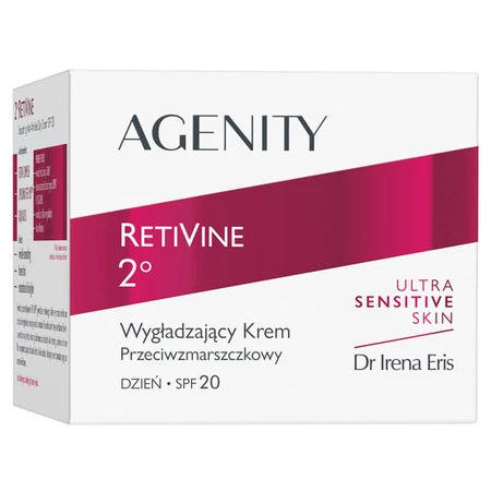 Agenity 2° RetiVine, gladmakende antirimpel dagcrème, SPF 20, 50 ml
