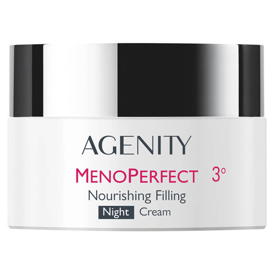 Agenity 3° MenoPerfect, nourishing filling night cream, 50 ml