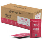 Simple Day Collagen You Flexi, gusto lampone e limone, 30 bustine