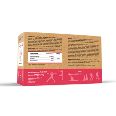 Simple Day Collagen You Flexi, frambozen- en citroensmaak, 30 sachets