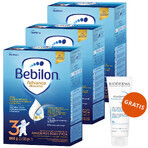 Set Bebilon Advance Pronutra 3 Junior, nährende Formel auf Milchbasis, nach 1 Jahr, 3 x 1000 g + Bioderma Atoderm Intensive Baume, beruhigende Emollient-Lotion, 75 ml gratis Set Bebilon Advance Pronutra 3 Junior, nährende Formel auf Milchbasis, nach 1 Jahr, 3 x 1000 g + Bioderma Atoderm Intensive Baume, beruhigende Emollient-Lotion, 75 ml gratis