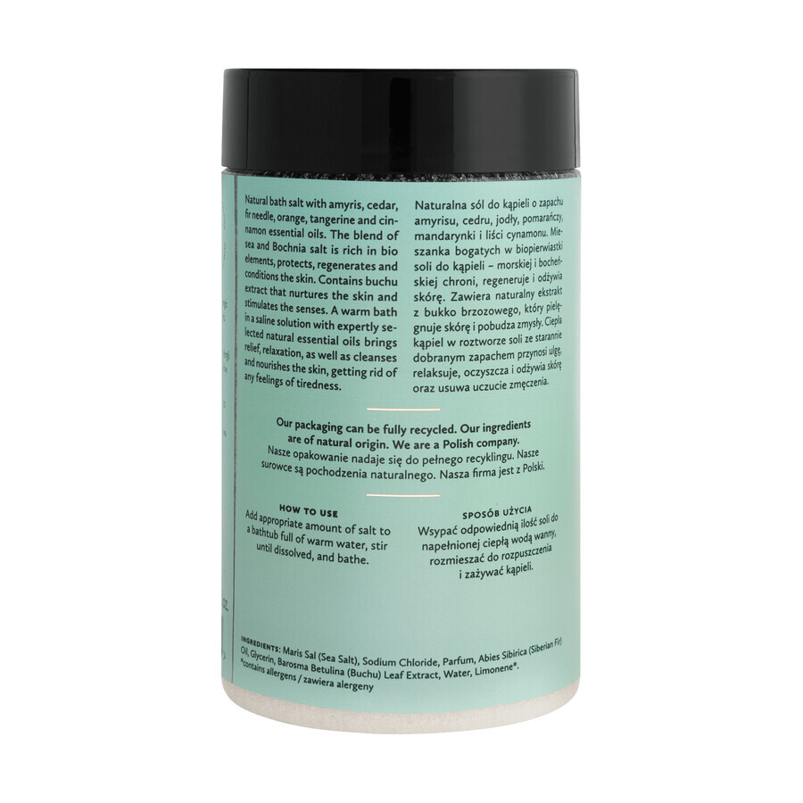 Hagi Boso Po Mchu, sal de baño natural, 460 g