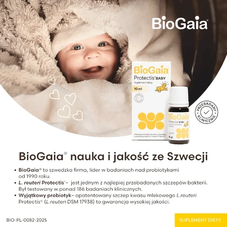 BioGaia Protectis Baby, drops for children, bottle, 10 ml