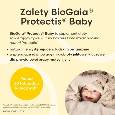 BioGaia Protectis Baby, gocce per bambini, flacone, 10 ml