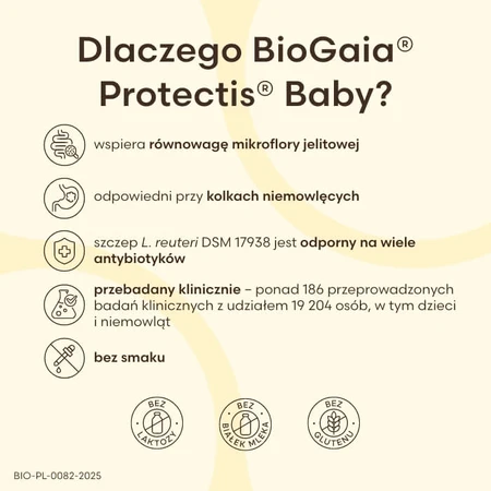 BioGaia Protectis Baby, gocce per bambini, flacone, 10 ml