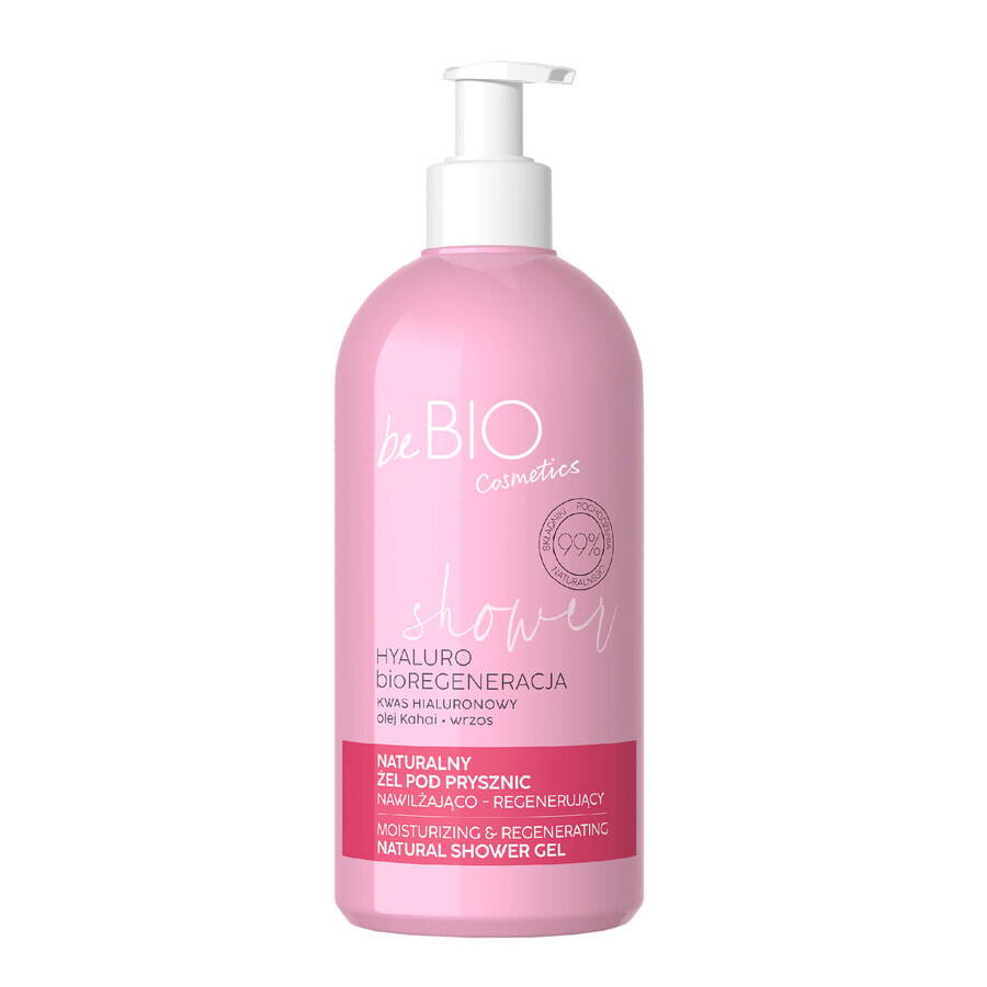 Set beBIO Cosmetics Hyaluro bioRegeneration, natural shower gel, moisturizing and regenerating, 2 x 350 ml Set beBIO Cosmetics Hyaluro bioRegeneration, natural shower gel, moisturizing and regenerating, 2 x 350 ml