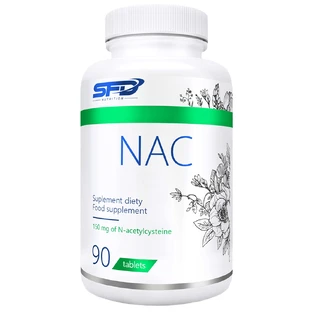 SFD NAC, N-Acetyl-L-Cysteine, 90 tablets