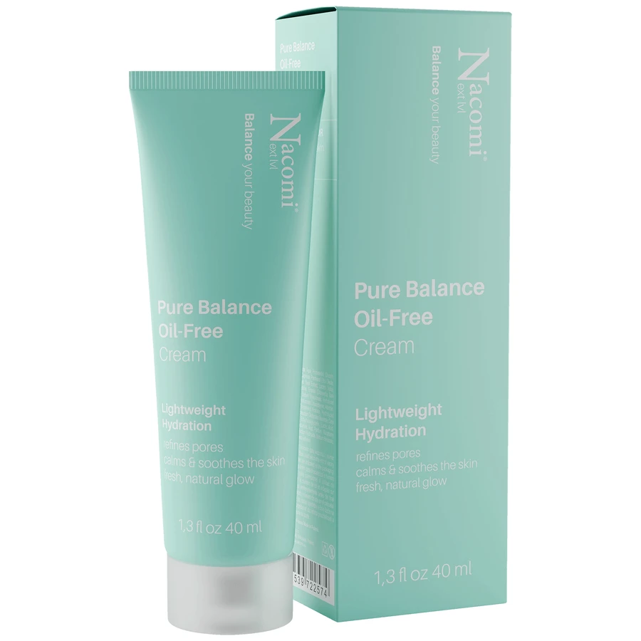 Nacomi Next Level, Pure Balance vochtinbrengende crème, 40 ml