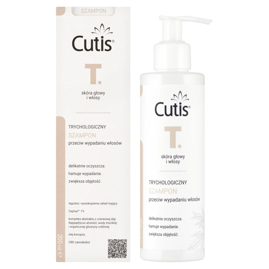 Cutis T, trichologisches Shampoo gegen Haarausfall, 200 ml