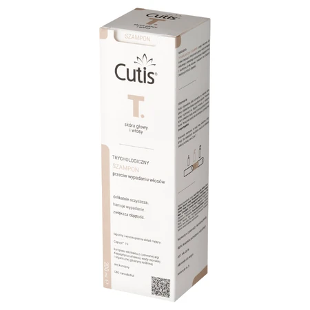 Cutis T, trichologisches Shampoo gegen Haarausfall, 200 ml