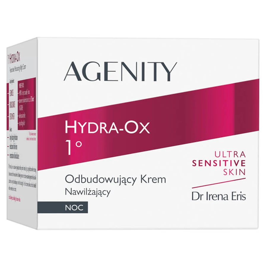 Agenity 1° Hydra-Ox, regenerierende, feuchtigkeitsspendende Nachtcreme, 50 ml