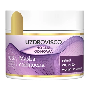 Uzdrovisco Night Rejuvenation, masker voor de hele nacht, rijpe huid, 40 ml