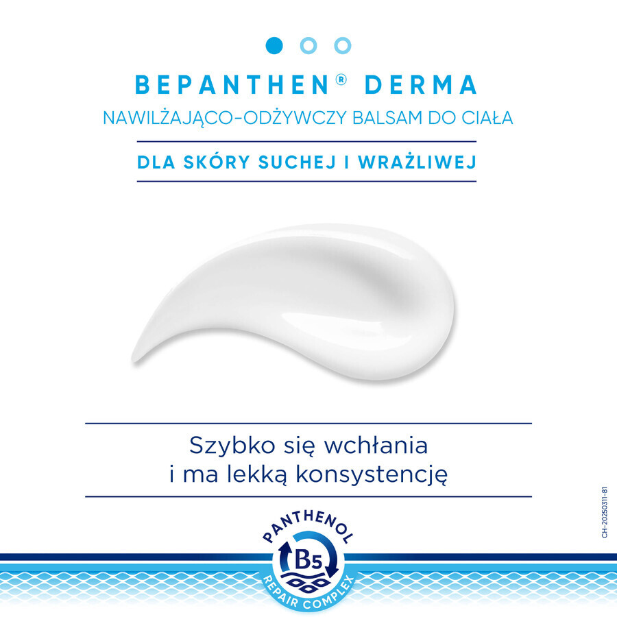 Bepanthen Derma Restoring, moisturizing and nourishing body lotion, 400 ml