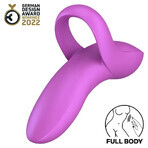 Satisfyer Bold Lover, vingervibrator, paars Satisfyer Bold Lover, vingervibrator, paars