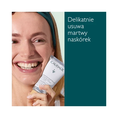 Caudalie, milde gezichtspeelingscrème, 75 ml