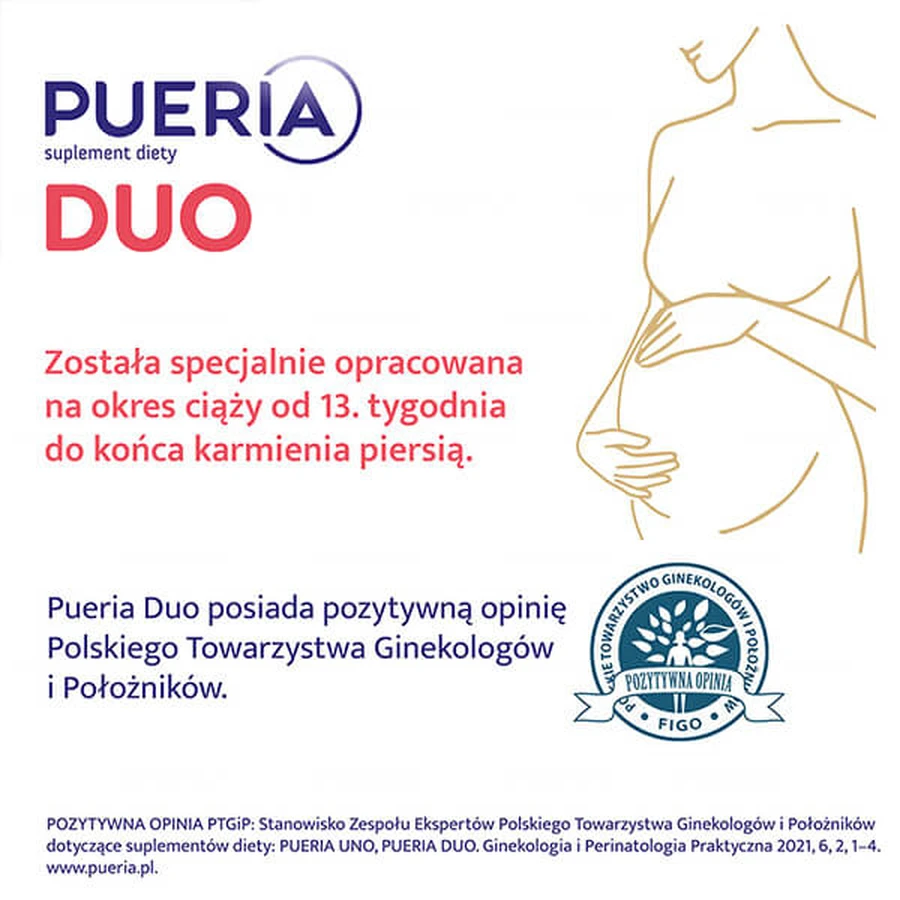 Pueria Duo set, 2 x 90 capsules