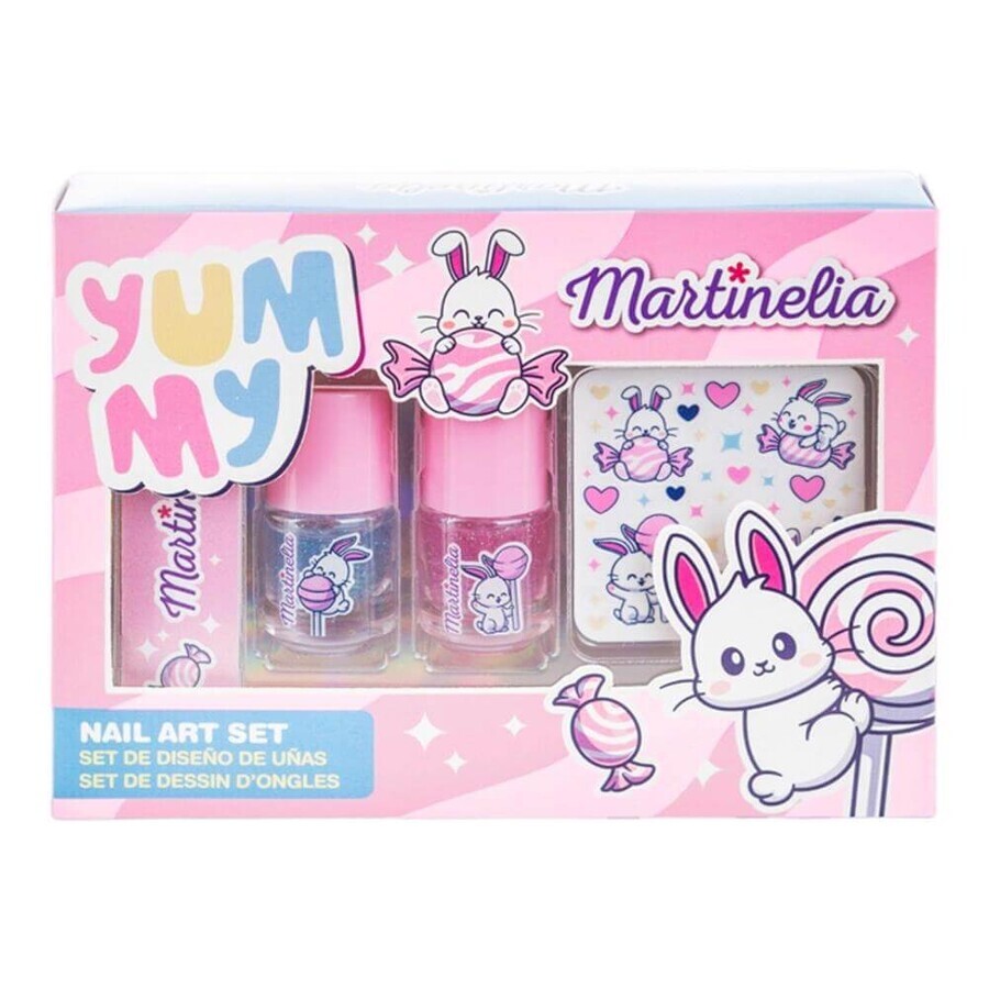 Martinelia Yummy Nail Art Set, set de nail art pentru copii