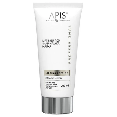 Apis Lifting Peptide Set, Lifting- und Straffungsmaske mit SNAP-8, 200 ml + Gesichtscreme, erste Faltenreduktion, 50 ml + Augencreme, 15 ml gratis