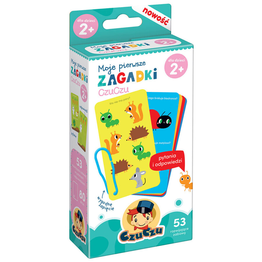 CzuCzu My first puzzles, booklet for children, from 2 years old