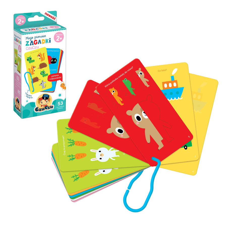 CzuCzu My first puzzles, booklet for children, from 2 years old