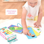 CzuCzu My first puzzles, booklet for children, from 2 years old