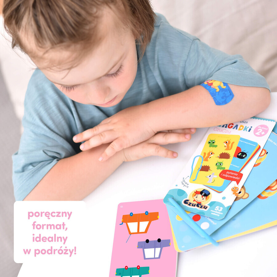 CzuCzu My first puzzles, booklet for children, from 2 years old