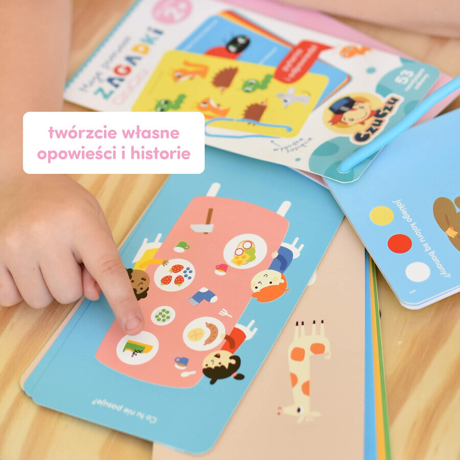CzuCzu My first puzzles, booklet for children, from 2 years old