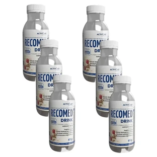 ActivLab Pharma RecoMed Drink, sabor frambuesa-chocolate blanco, 6 x 65 g