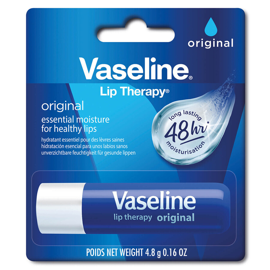 Vaseline Lip Therapy Original, lipstick, 4.8 g