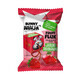 Bunny Ninja Fruit Fluk, snack alla frutta, gusto mela-fragola, 15 g