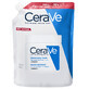 CeraVe, moisturizing lotion for face and body with ceramides, dry and very dry skin, stock, 454 g