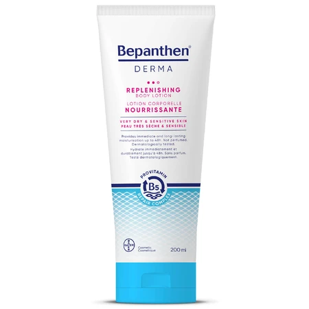 Bepanthen Derma Replenishing, deeply nourishing body lotion, 200 ml