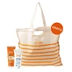 Avene Sun set, sehr hoher Sonnenschutz, Kindermilch, SPF 50+, 250 ml + After-Sun-Lotion, für Erwachsene und Kinder ab 2 Jahren, 200 ml + Strandtasche gratis