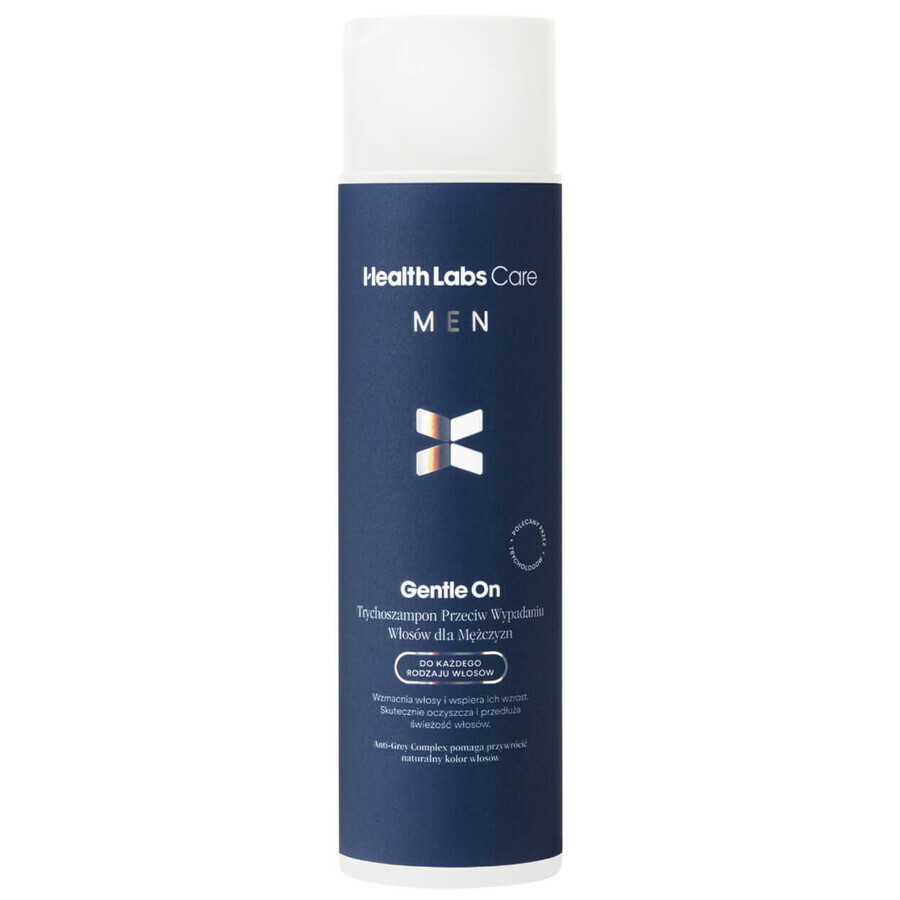 Health Labs Gentle On, tricocampú anticaída para hombres, 250 ml