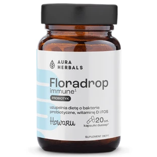Aura Herbals Floradrop immuun, probioticum, 20 capsules