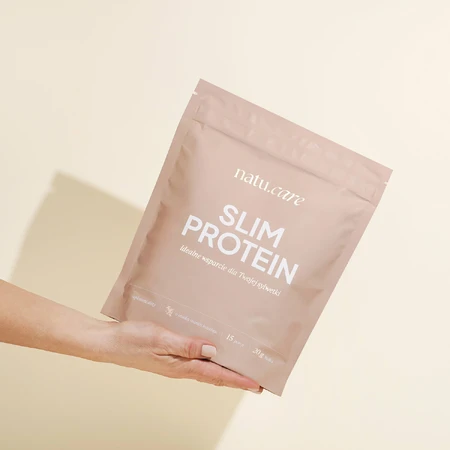 Natu Care Slim Protein, Vanille-Bourbon-Geschmack, 375 g