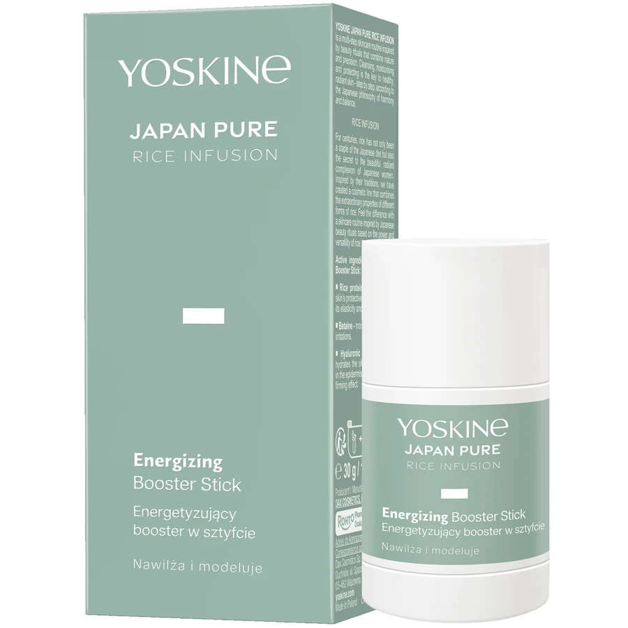 Yoskine Japan Pure Rice Infusion, energizing booster stick, 30 ml
