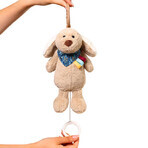 BabyOno, jucărie pentru copii cu cutie muzicală, Dog Willy, de la naștere BabyOno, jucărie pentru copii cu cutie muzicală, Dog Willy, de la naștere