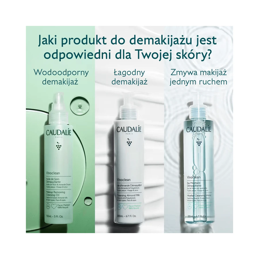 Caudalie Vinoclean, Öl zum Entfernen von Make-up, 150 ml