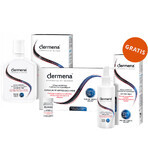 Set Dermena Hair Care Men, haaruitval remmende shampoo, 200 ml + haaruitval remmende behandeling, ampullen, 15 x 5 ml + lotion, 150 ml gratis Set Dermena Hair Care Men, haaruitval remmende shampoo, 200 ml + haaruitval remmende behandeling, ampullen, 15 x 5 ml + lotion, 150 ml gratis